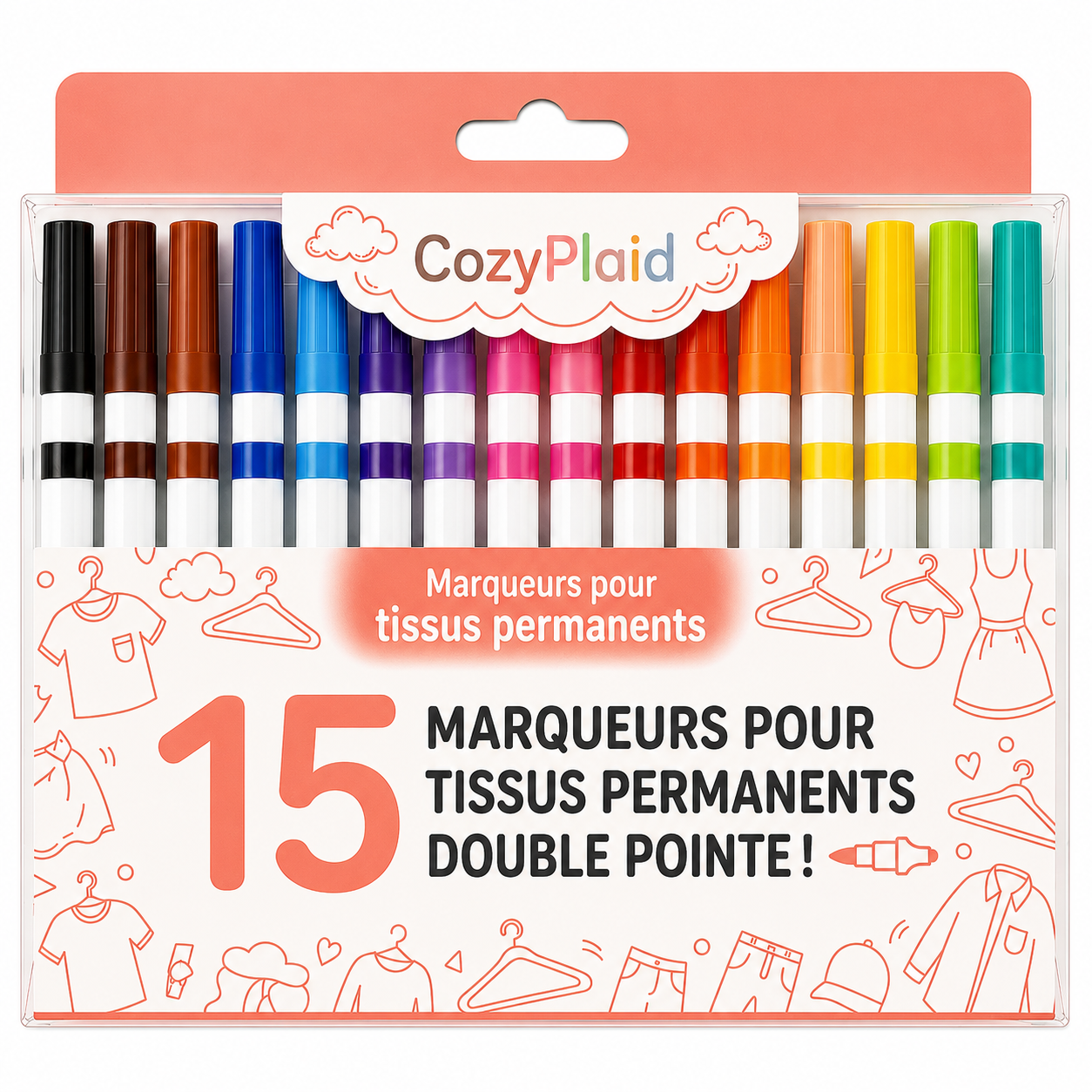 Marqueur CozyPlaid premium